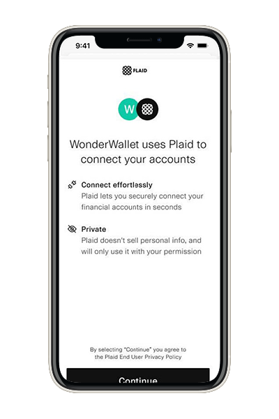 Plaid Account Funding with Sharetec